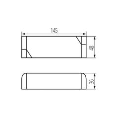 Kanlux 26815 - LED Elektronický transformátor 30W/24V