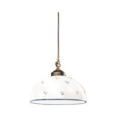 Kolarz 731.32.19 - Luster na lanku NONNA 1xE27/75W/230V pr. 36 cm modrá