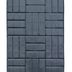 BO-MA koberce Protišmyková kúpeľňová predložka 3D 667 dark grey - 50x40 cm