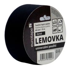 Europack Lemovacia páska - čierna - Balenie: Šírka 5 cm, návin 10 metrov