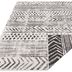 NORTHRUGS - Hanse Home koberce Kusový koberec Twin Supreme 103860 Black / Cream – na von aj na doma - 80x150 cm