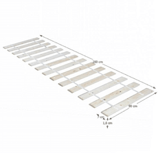 Rolovaný latkový rošt PLAZA Tempo Kondela 90x200 cm