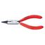 Kliešte na ohýbanie šperkov 130 mm. KNIPEX 19 01 130 - leštené, plastové objímky