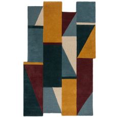 Flair Rugs Ručne všívaný kusový koberec Abstract Shuffle Shaped Multi - 200x290 cm