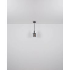 Globo 15904HS - Luster na lanku TULIVAR 1xE27/40W/230V pr. 18 cm šedá