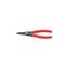 KNIPEX 48 31 J1 presné kliešte na poistné krúžky, 140 mm - sivý fosfát, protišmykový plast