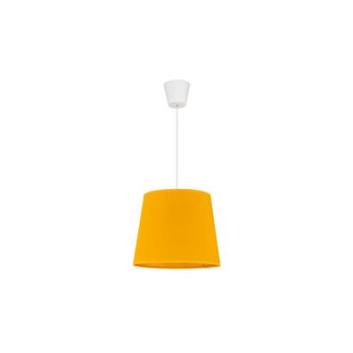 Duolla - Luster na lanku SOLO 1xE27/40W/230V pr. 24 cm žltá