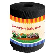 Záhradný obrubník 15 cm x 9 m čierny