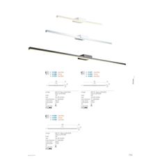Redo01-3269-LED Kúpeľňové osvetlenie zrkadla ASTON LED/12W/230V CRI90 IP44 chróm
