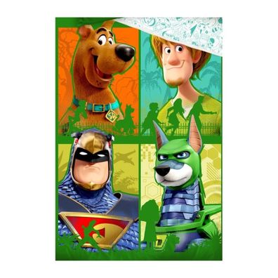 Bavlnené posteľné obliečky Scooby-Doo - Scoob! - 100% bavlna prémiovej kvality renforcé - 70 x 90 cm + 140 x 200 cm