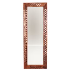 indickynabytok.sk - Zrkadlo Mira 60x170 indický masív palisander