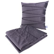 XXXL SADA MÄKKEJ DEKY A VANKÚŠA, polyester,