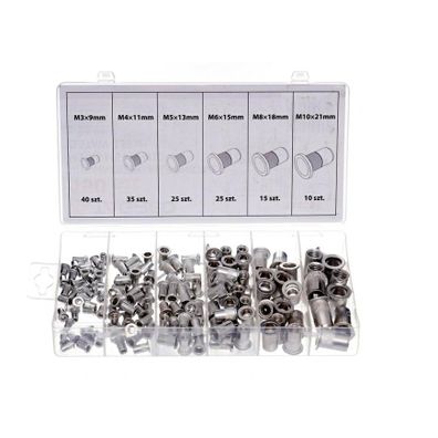 Nitovacie matice 150 ks M3-M10 S11362