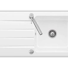 Villeroy & Boch Architectura - Keramický drez 86x51 cm s odtokom, CeramicPlus, alpská biela 335002R1